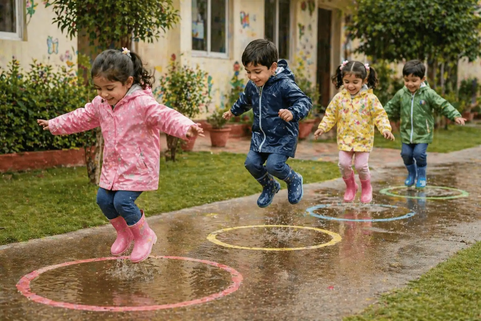 Puddle jumping