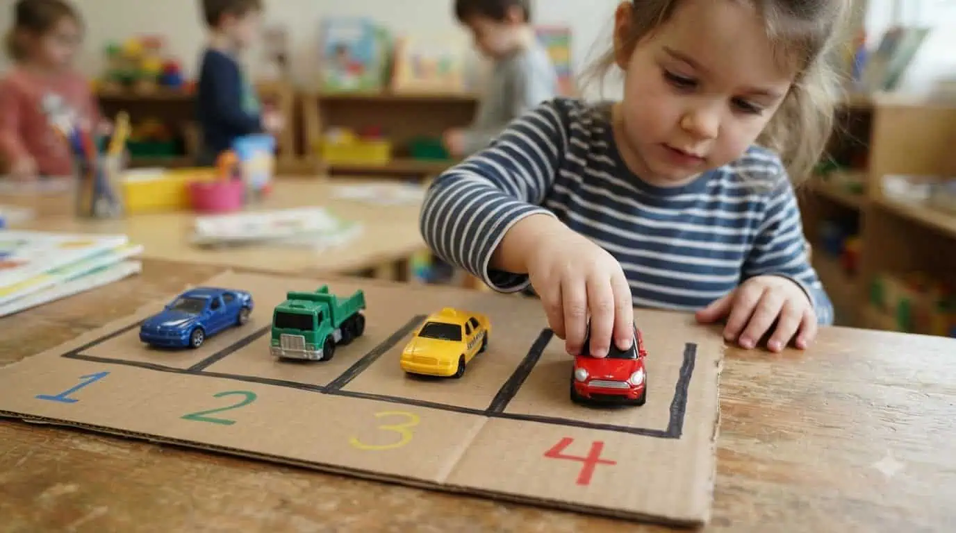 Cardboard Parking Lot Play