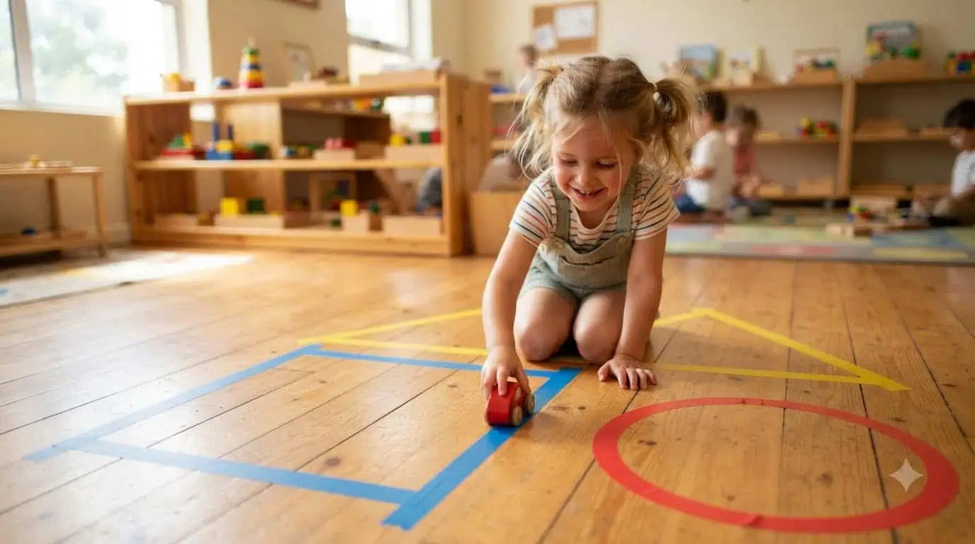 Driving Shapes for Early Maths