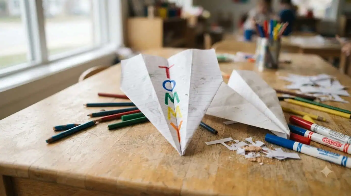 Name Planes for Literacy Skills