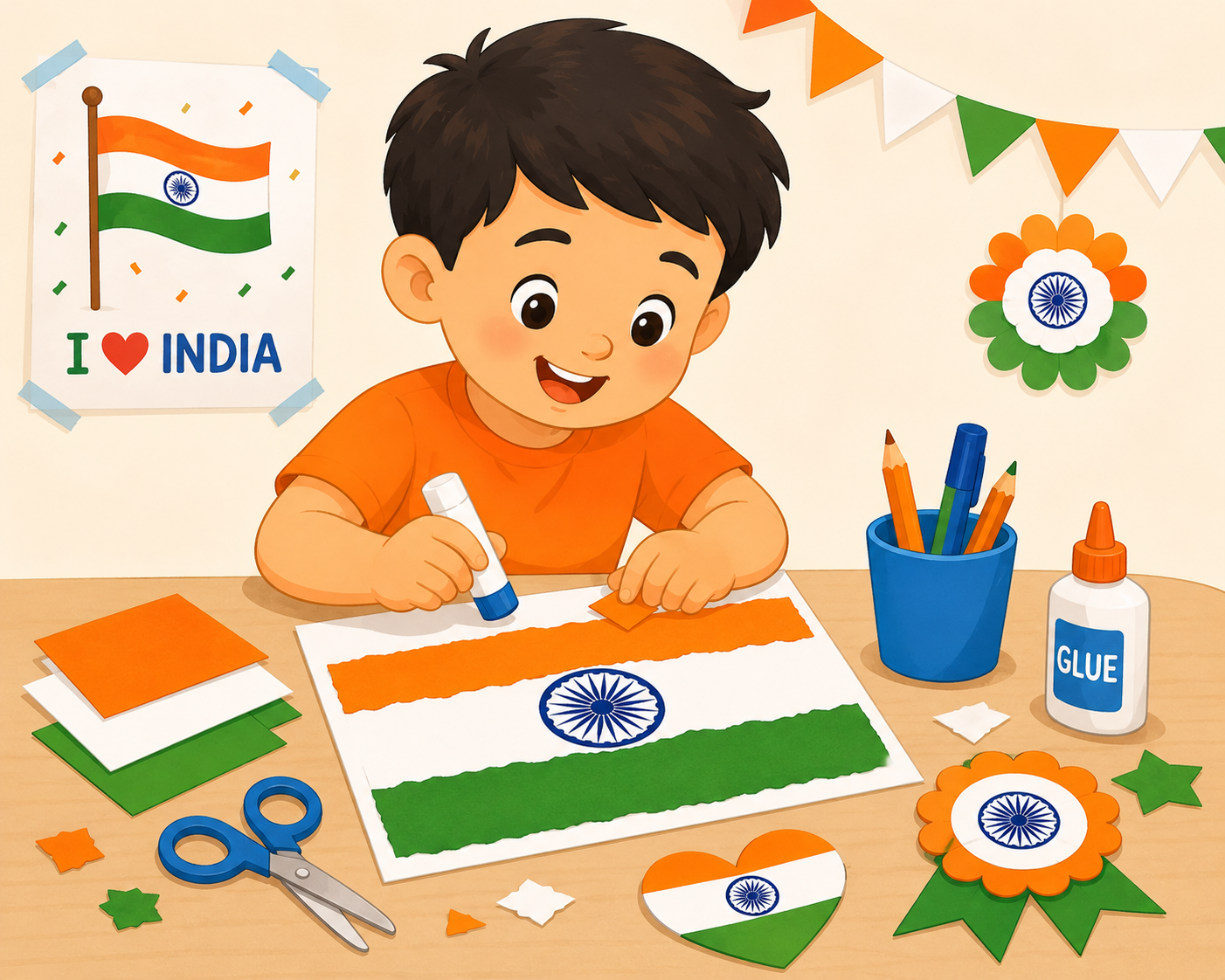 Patriotic Crafts activity