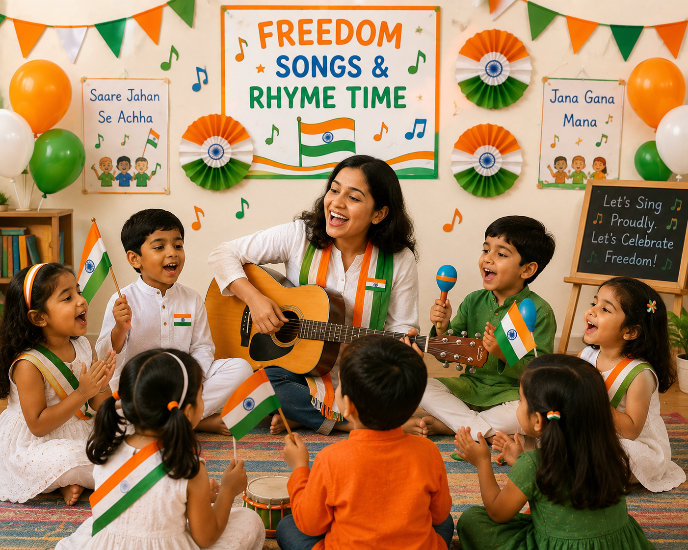 Freedom Songs Rhyme Time