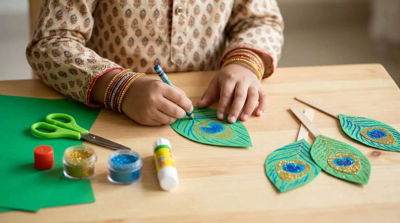 Craft Peacock Feathers