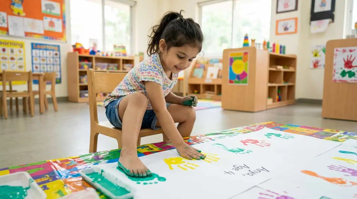 Handprint and Footprint Activity