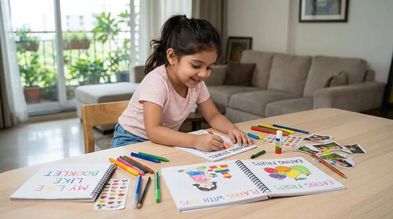 Make a “What I Like to Do” Booklet