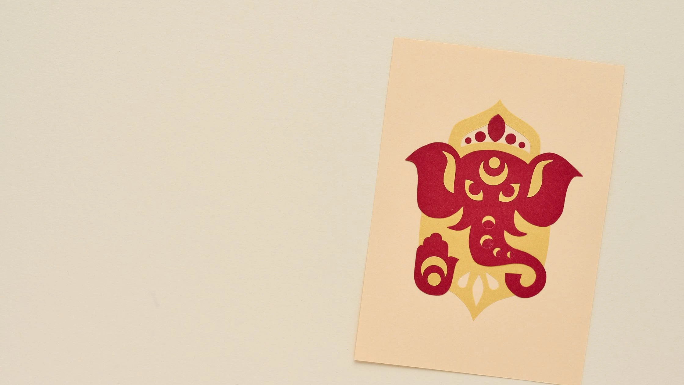 Colouring Ganesha 
