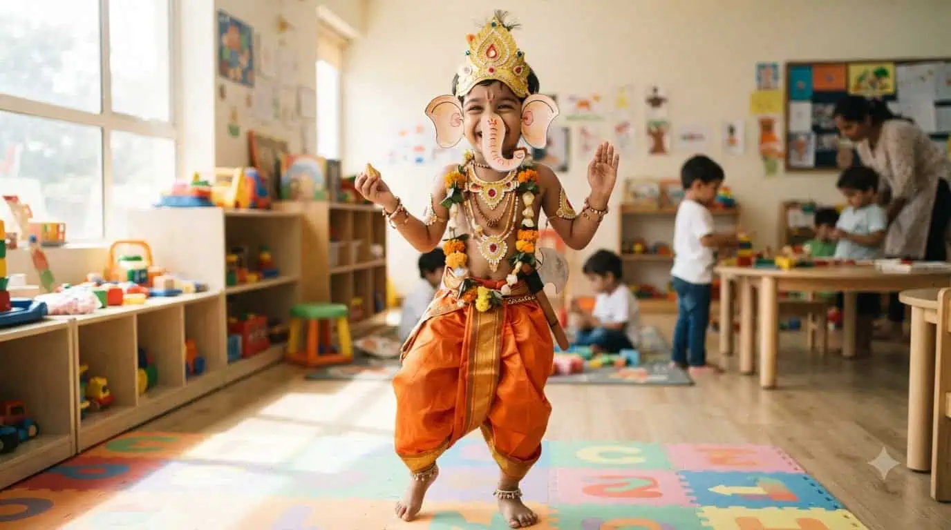 Ganapati Dress-up