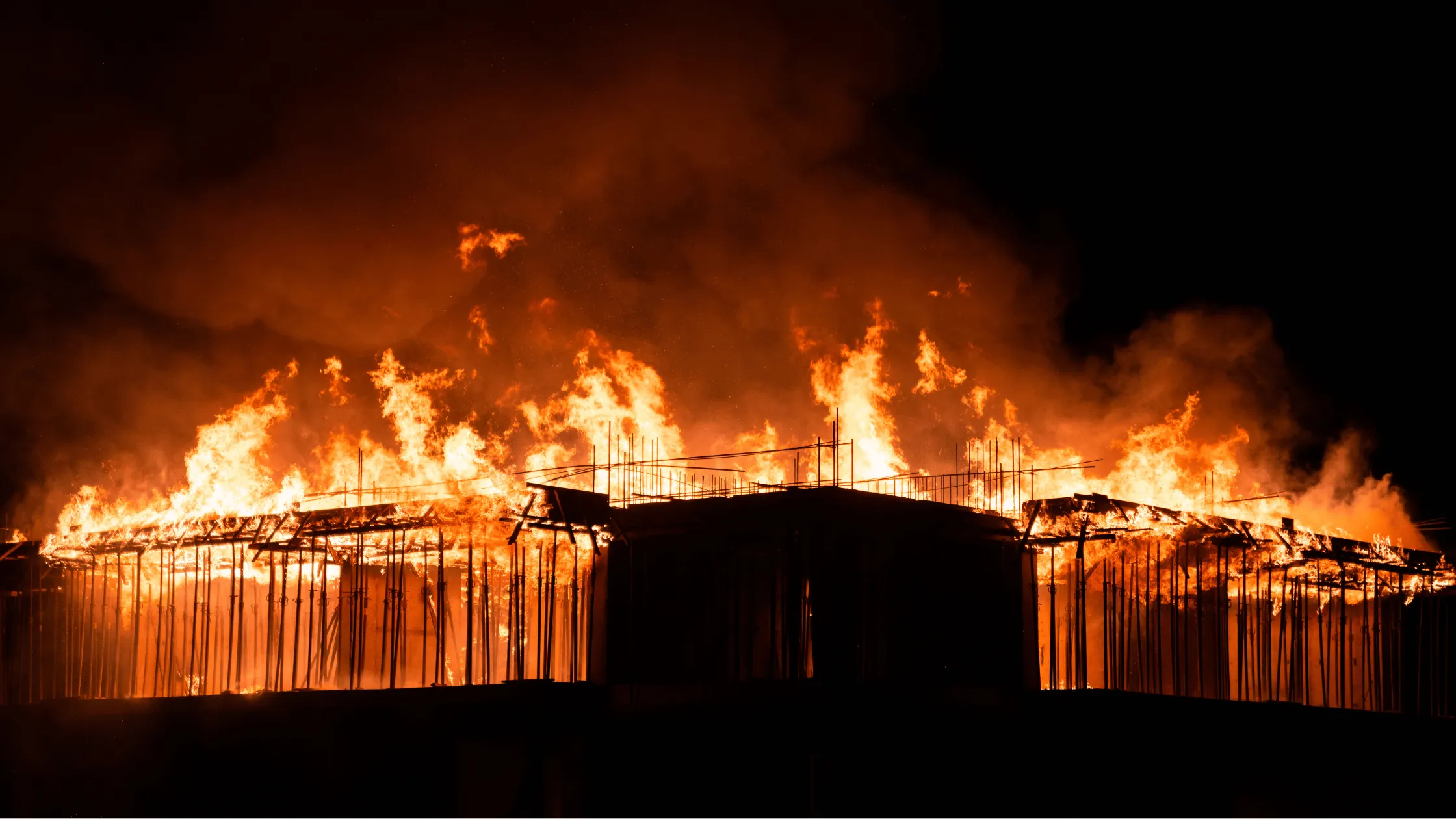 Never re enter a burning room