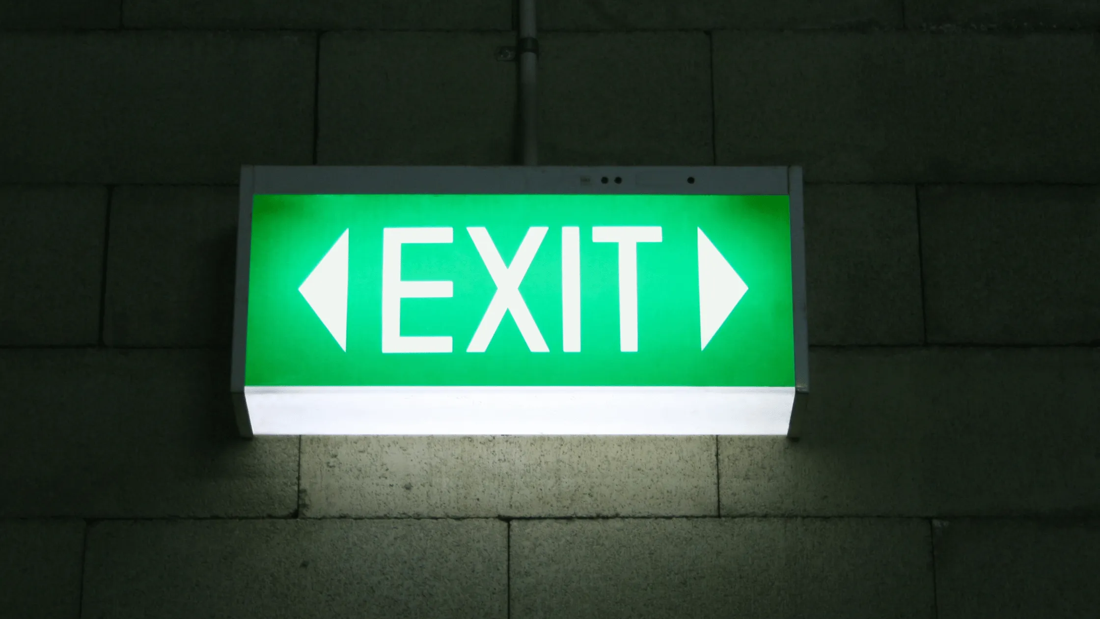 Two exits