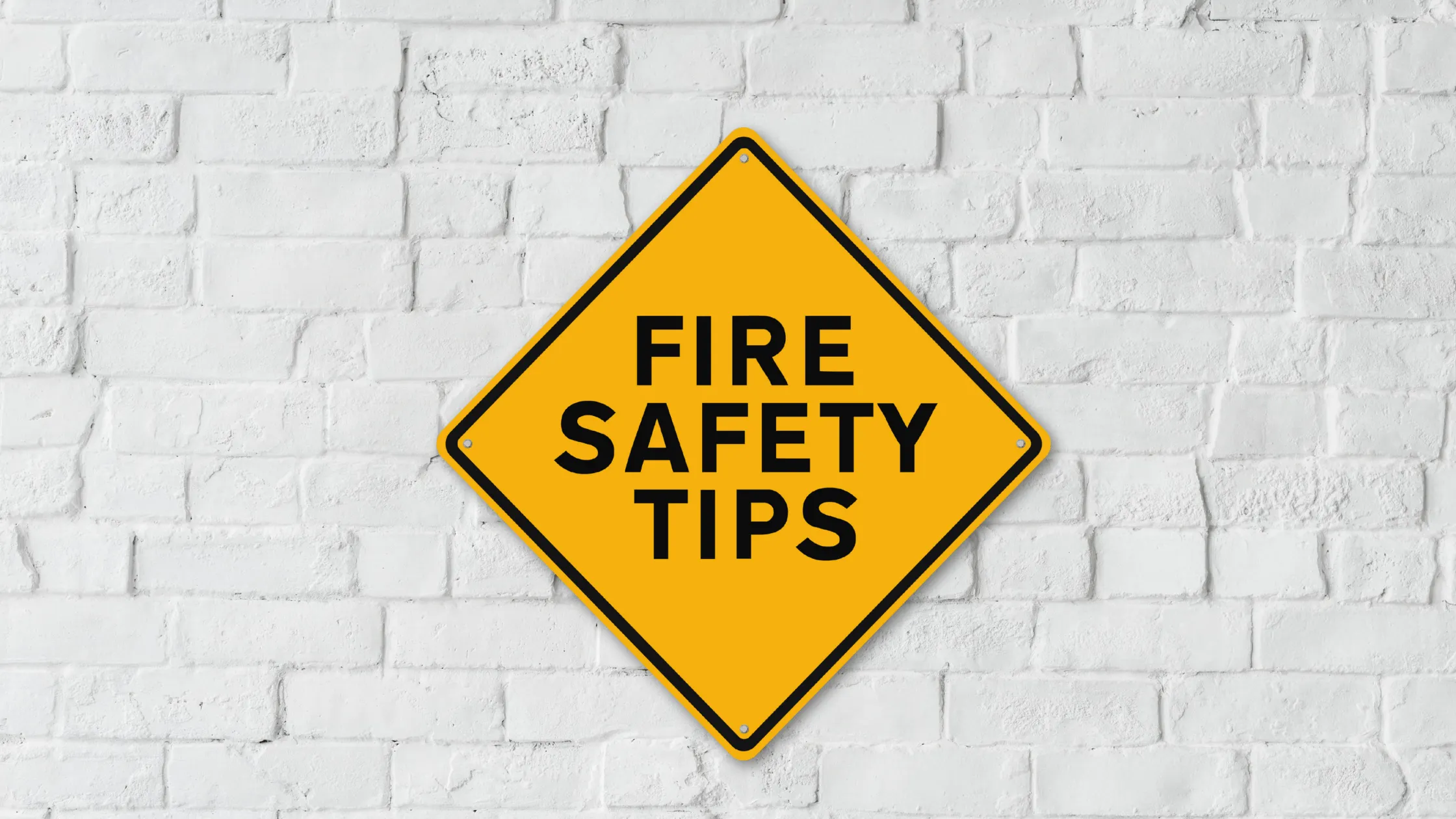 Fire safety tips