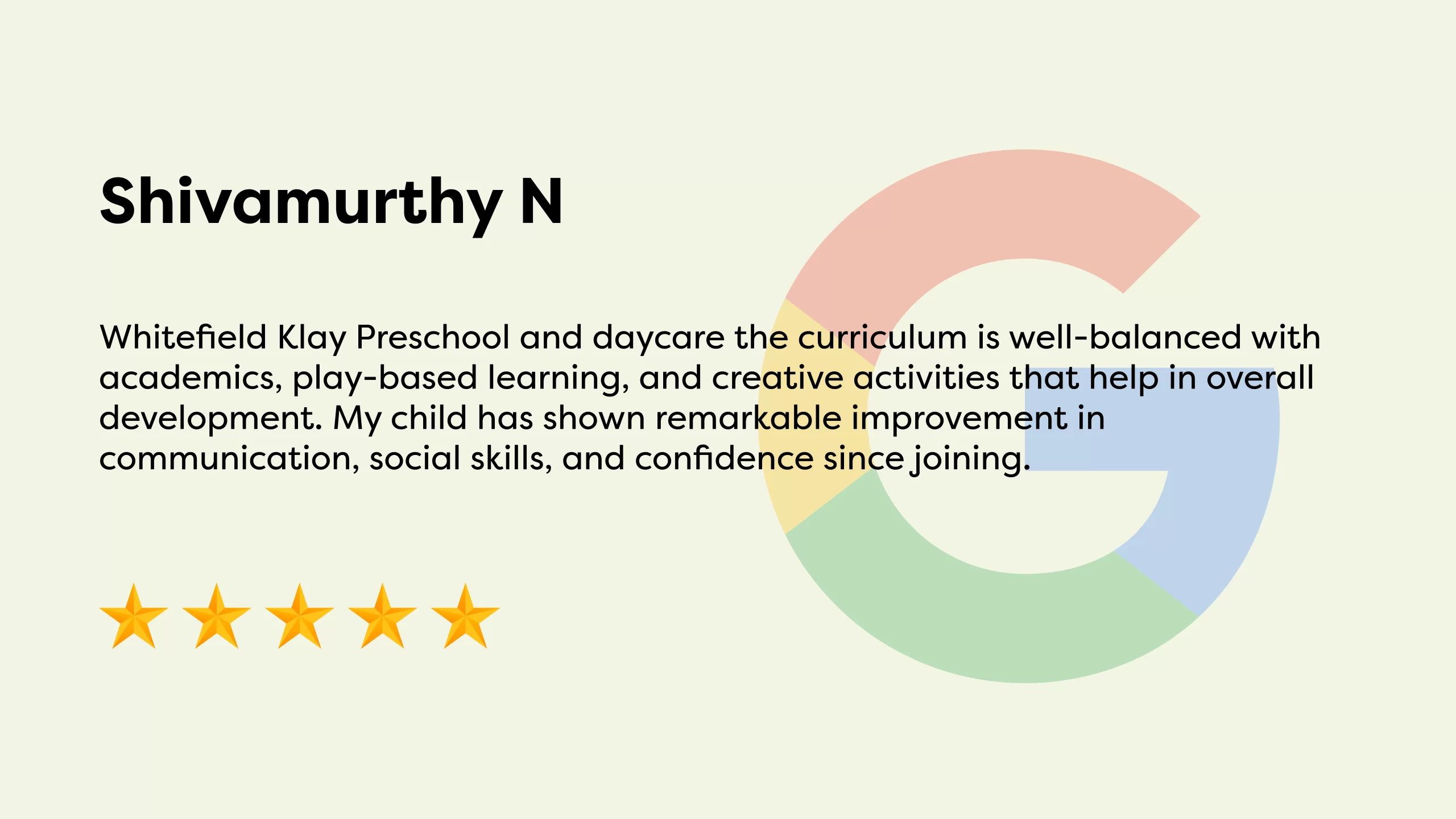 Parent Testimonial 1