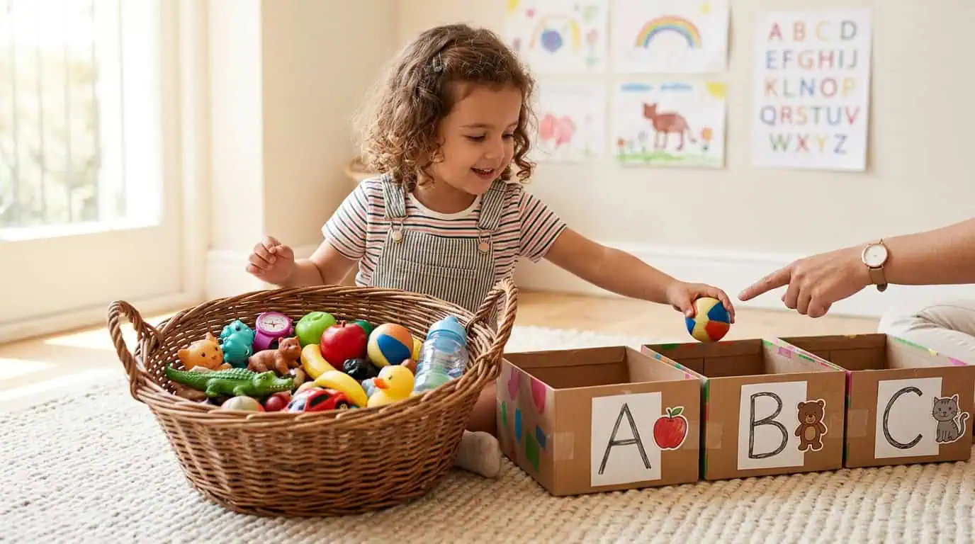 Phonics Sorting Box