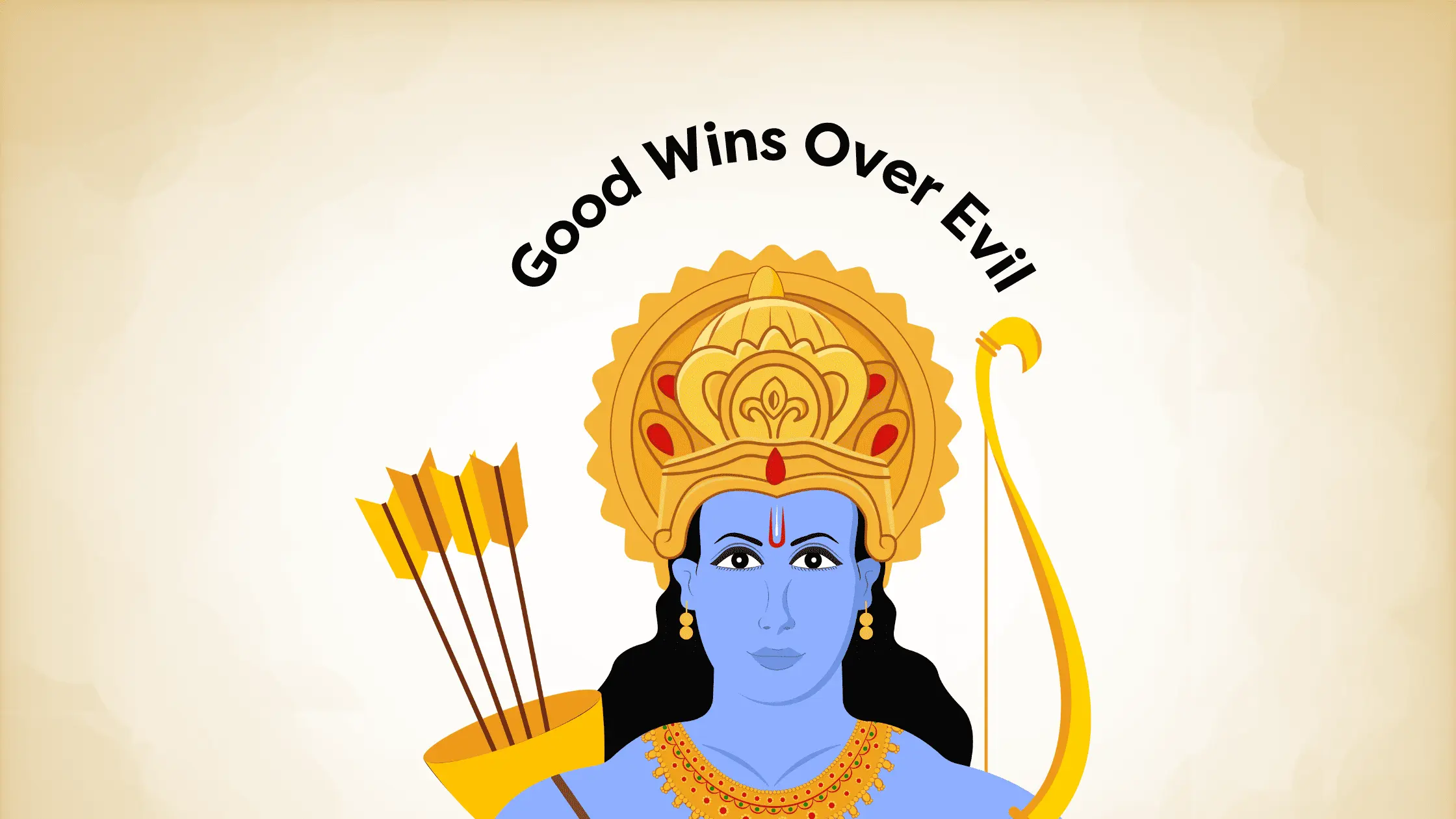 Good wins over evil