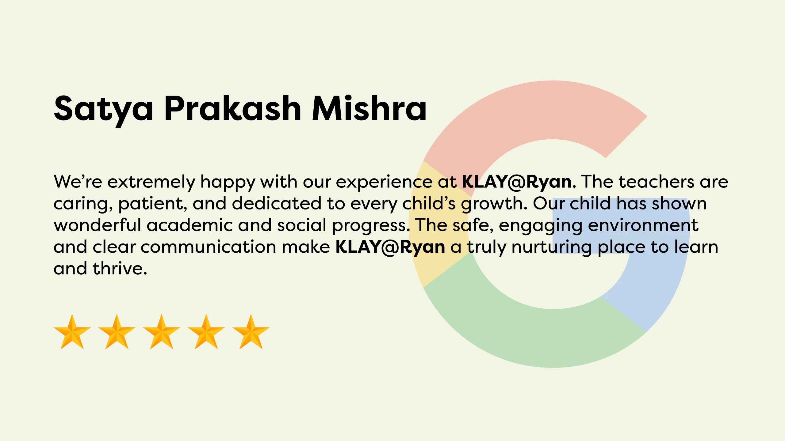 Parent Testimonial 1