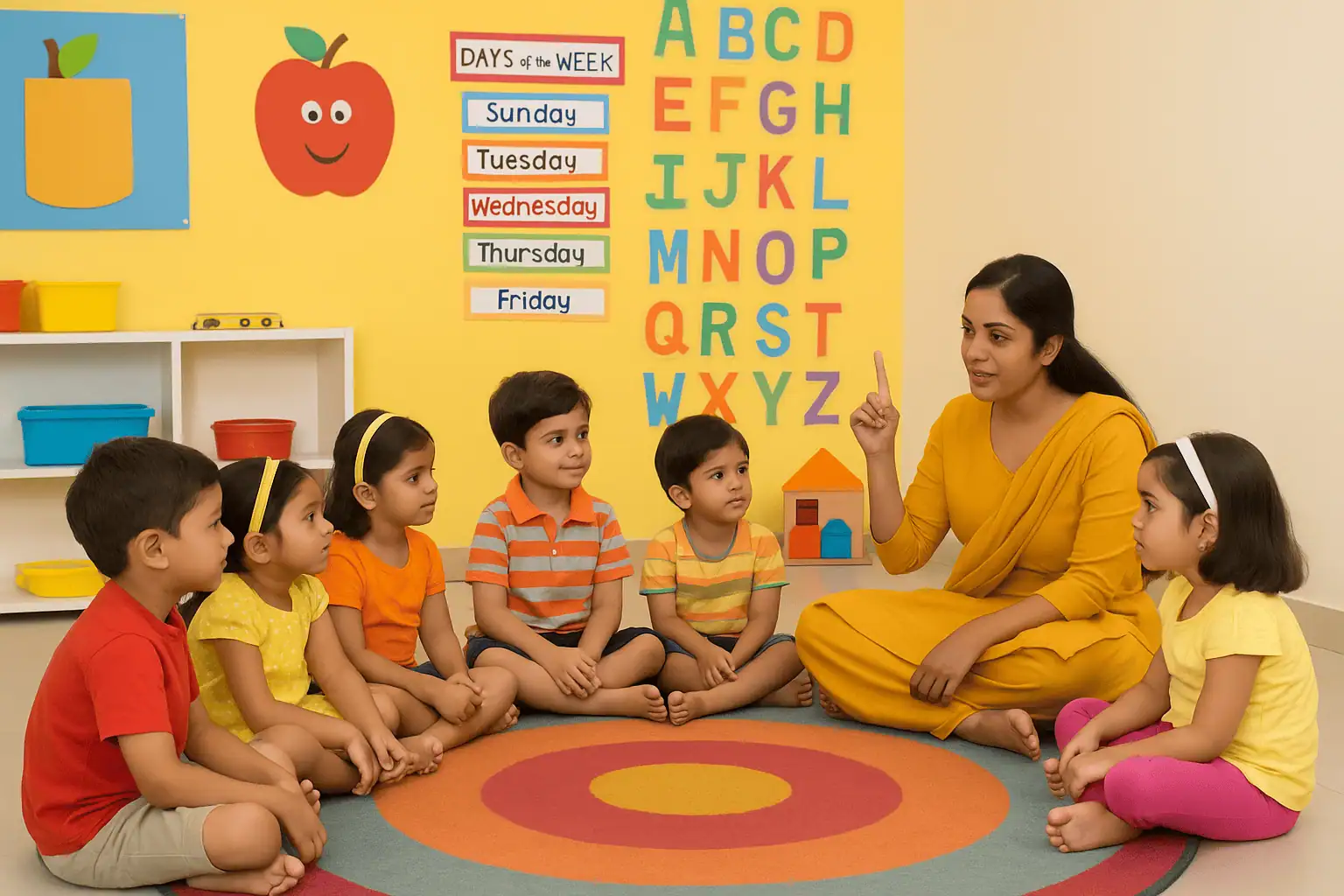 circle time in preschool
