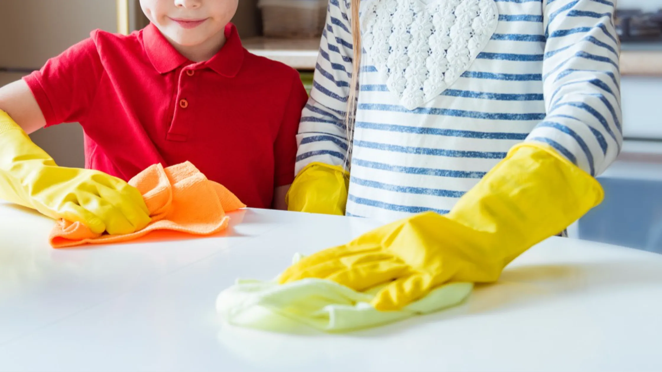 helping around the house