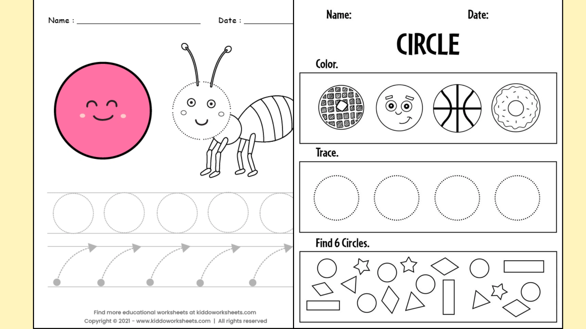 circle printables