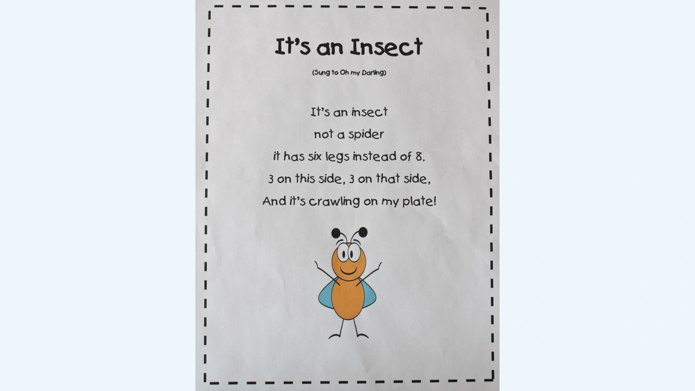 insect rhymes