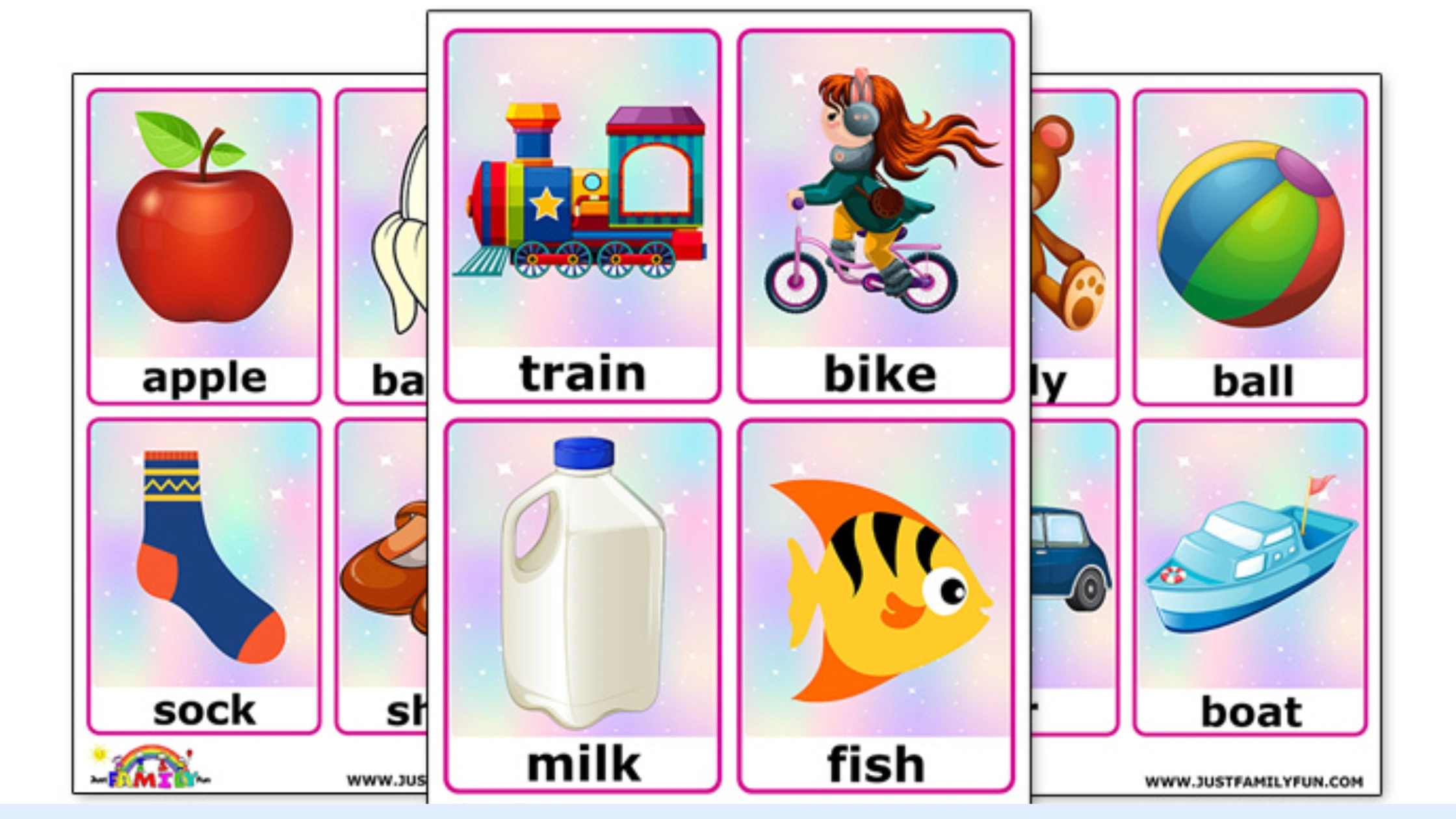 Two-letter words for preschoolers