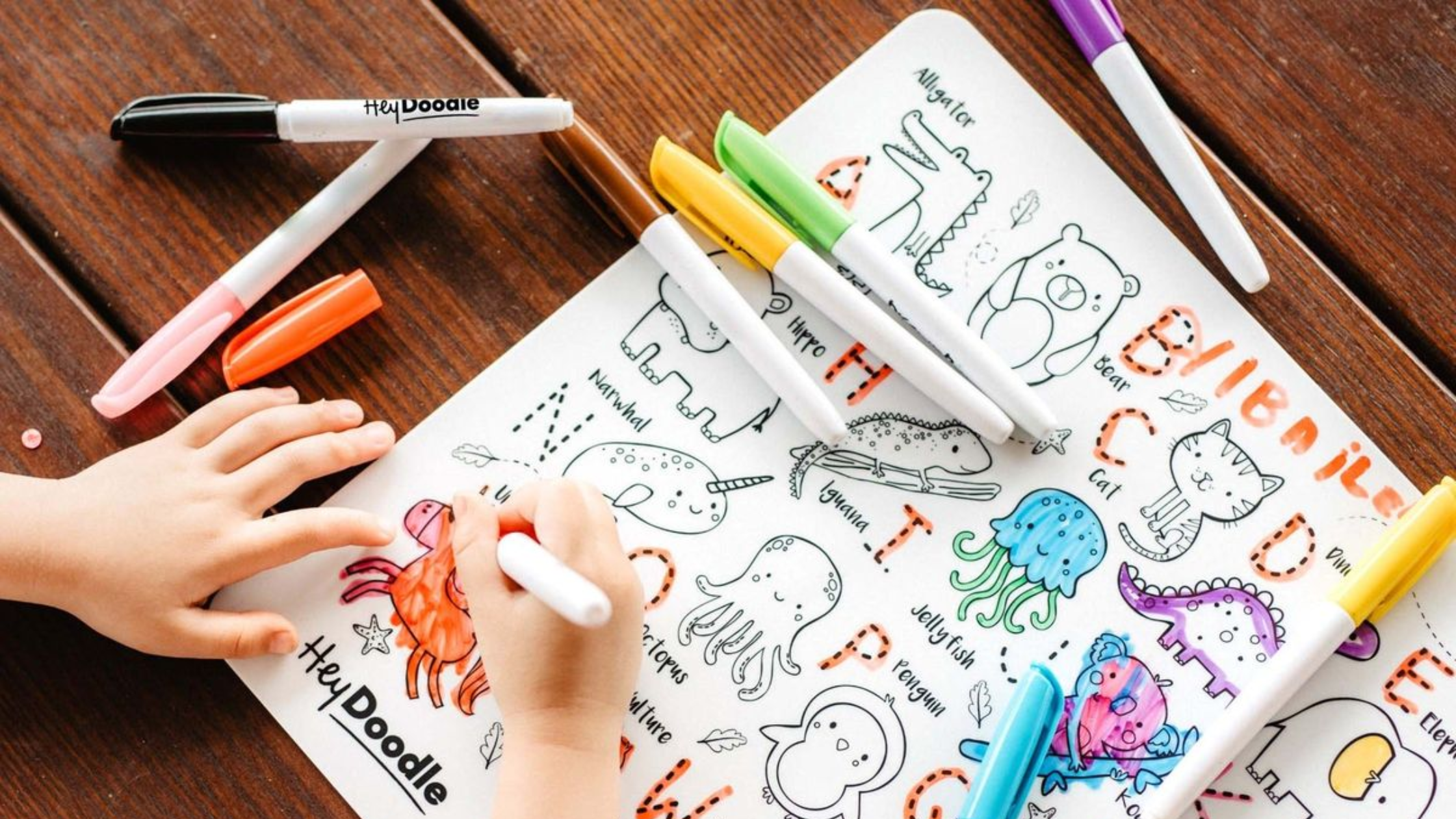 colouring activity for kids