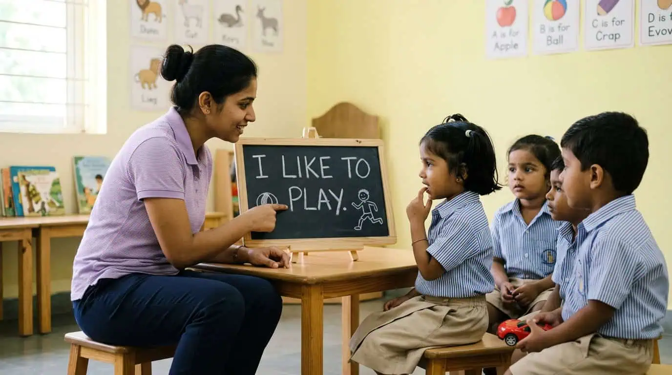 Simple sentences for kids