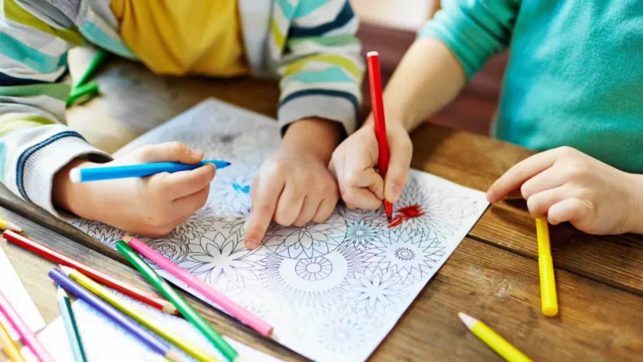 how to teach kids colours