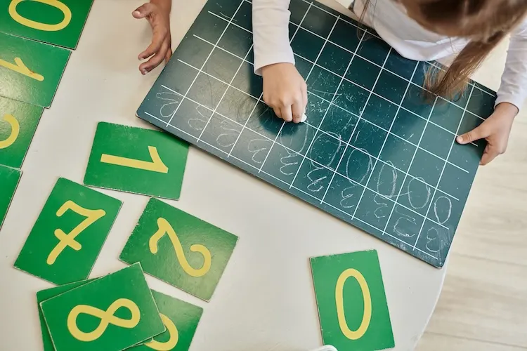 teach numbers to kids in preschool