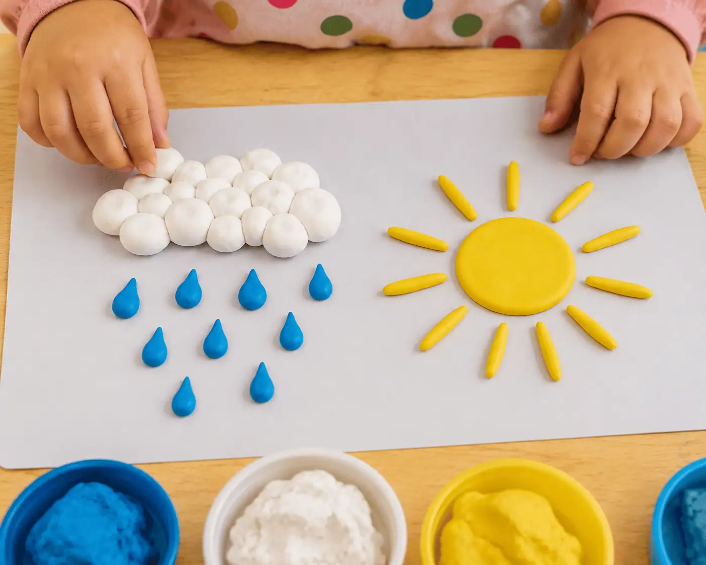 Rain Cloud and Sun
