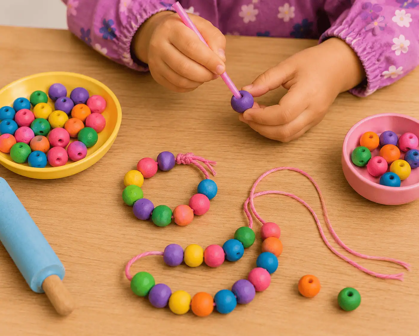 Clay Beads and Simple Jewellery
