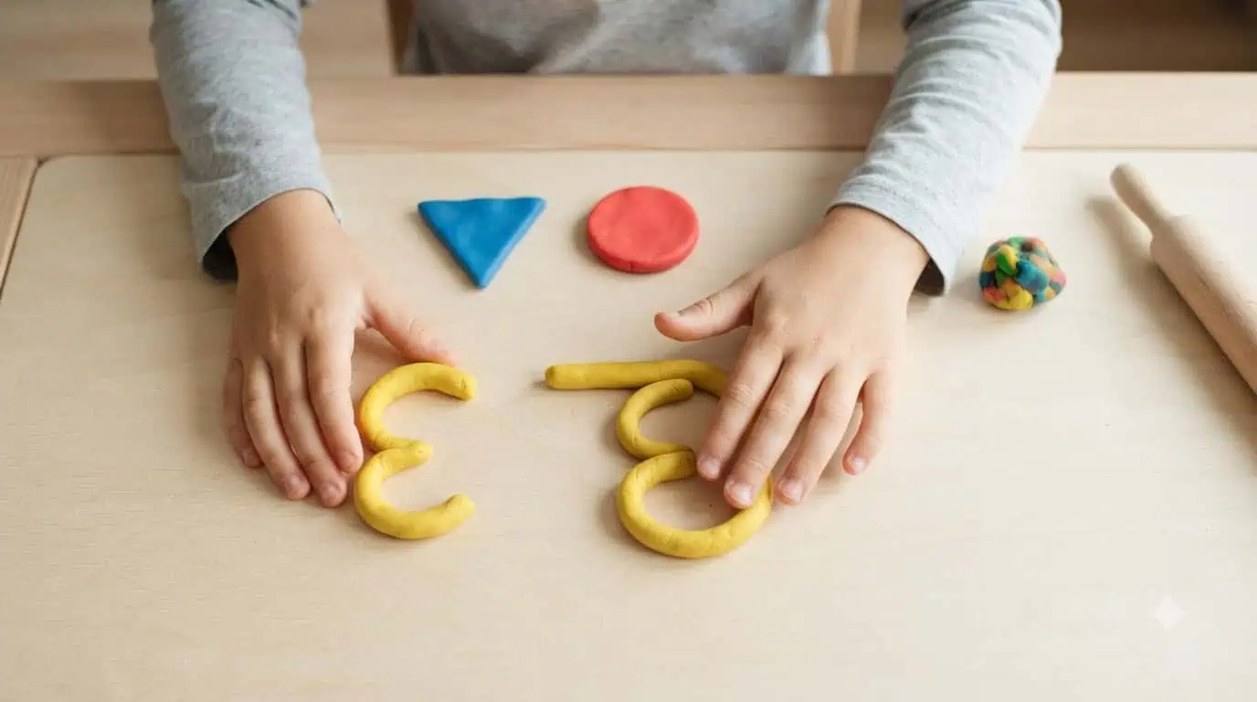 Clay Shapes and Numbers