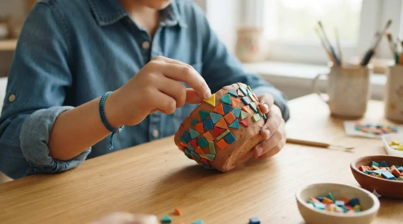 Mosaic Pinch Pots