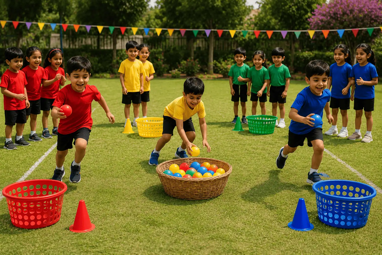 Colour Ball Relay