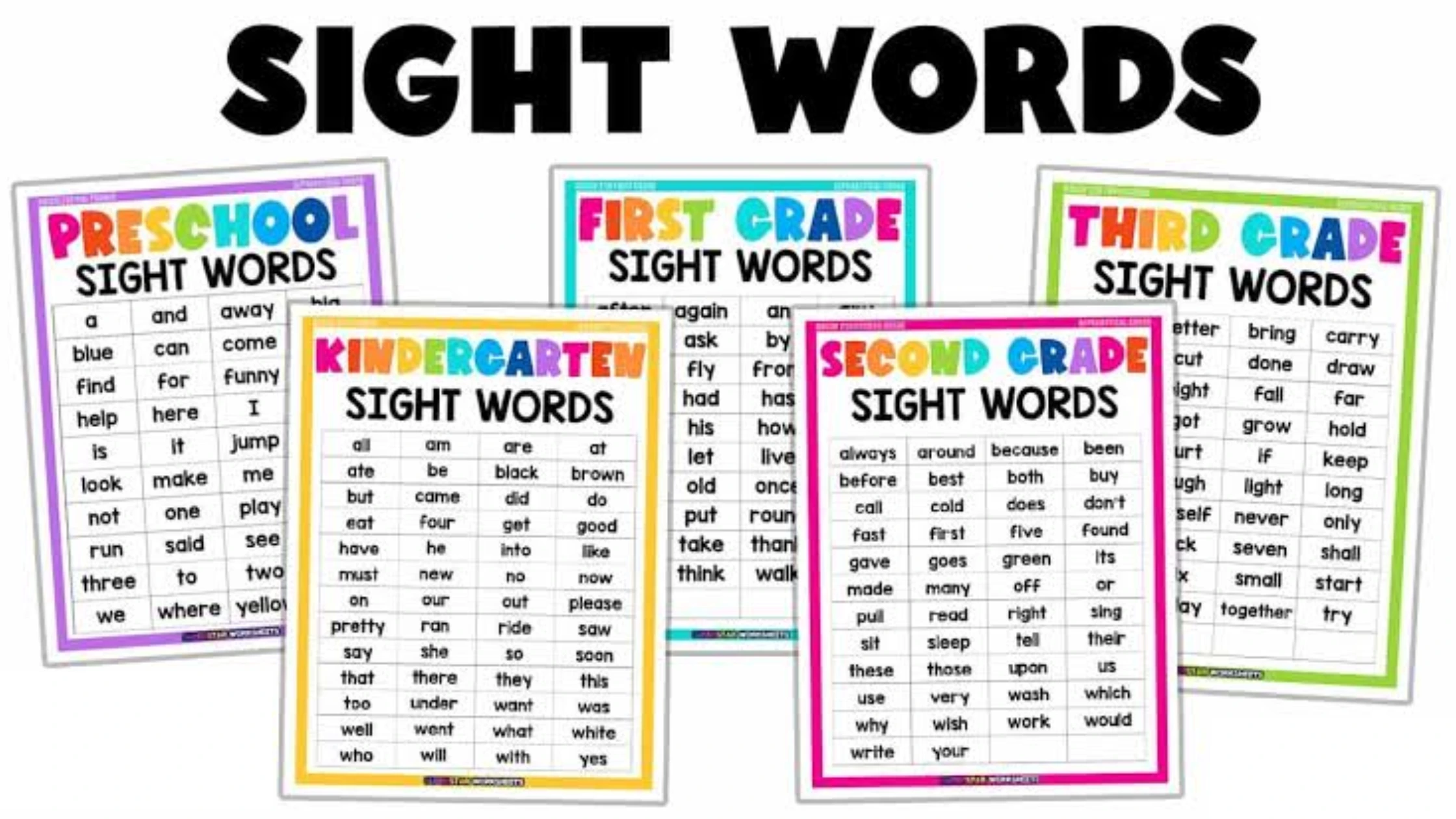 sight words