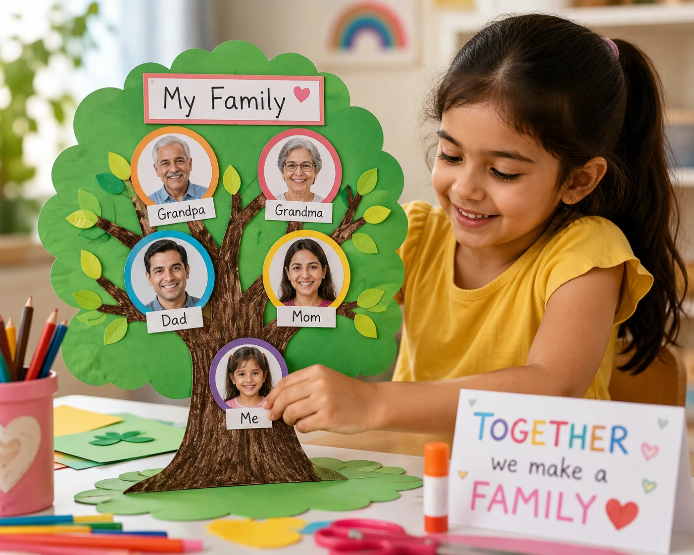 Family Tree Activity for Kids