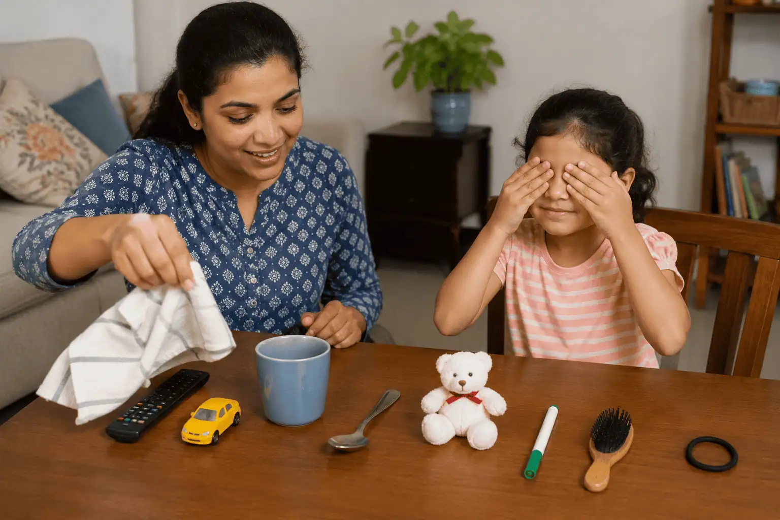 Play the Missing Item Game