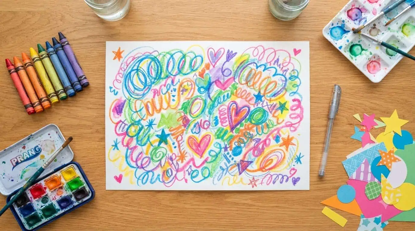 Scribble Art for Kids