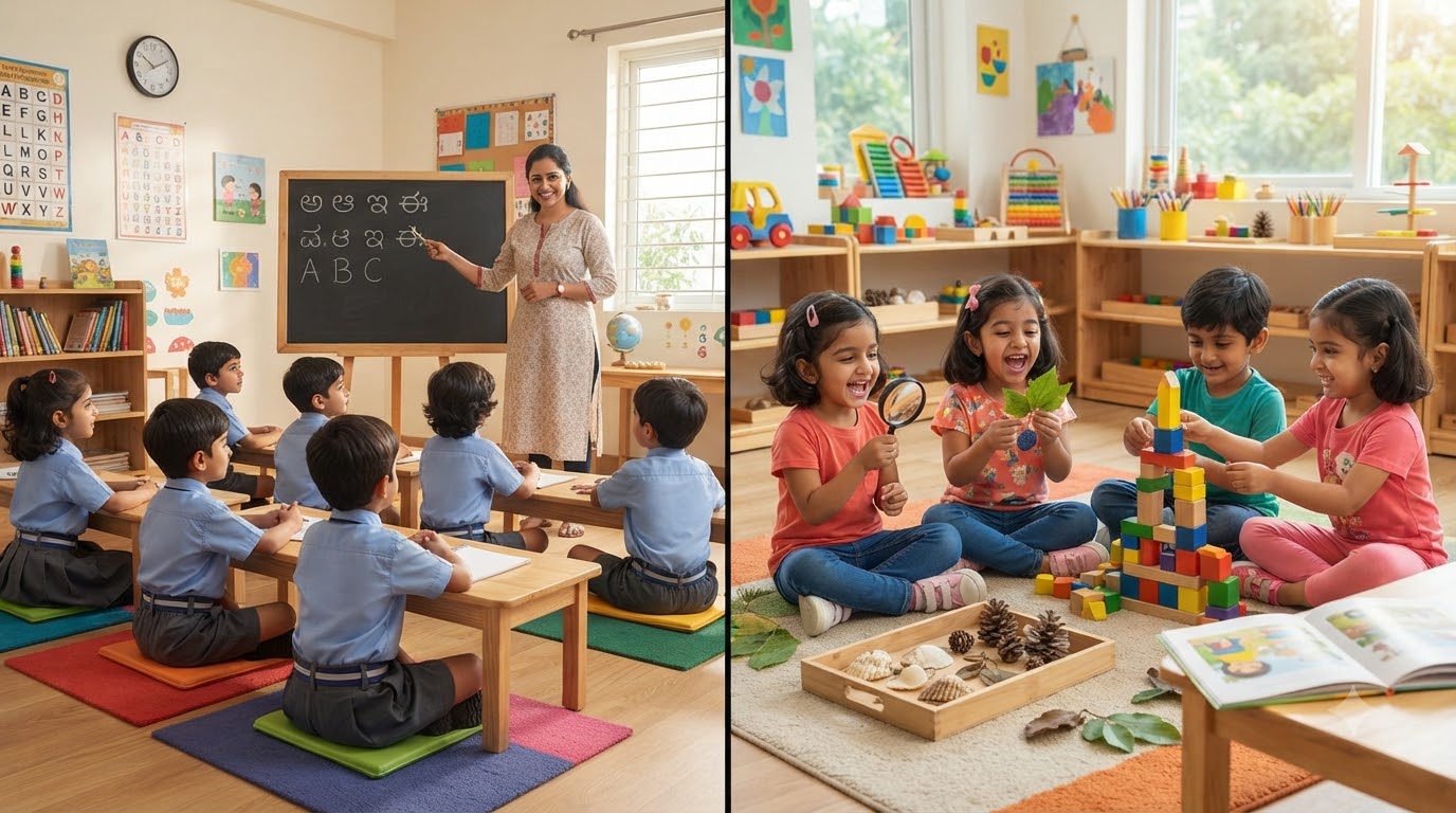 Rote Learning vs Conceptual Learning in Preschool