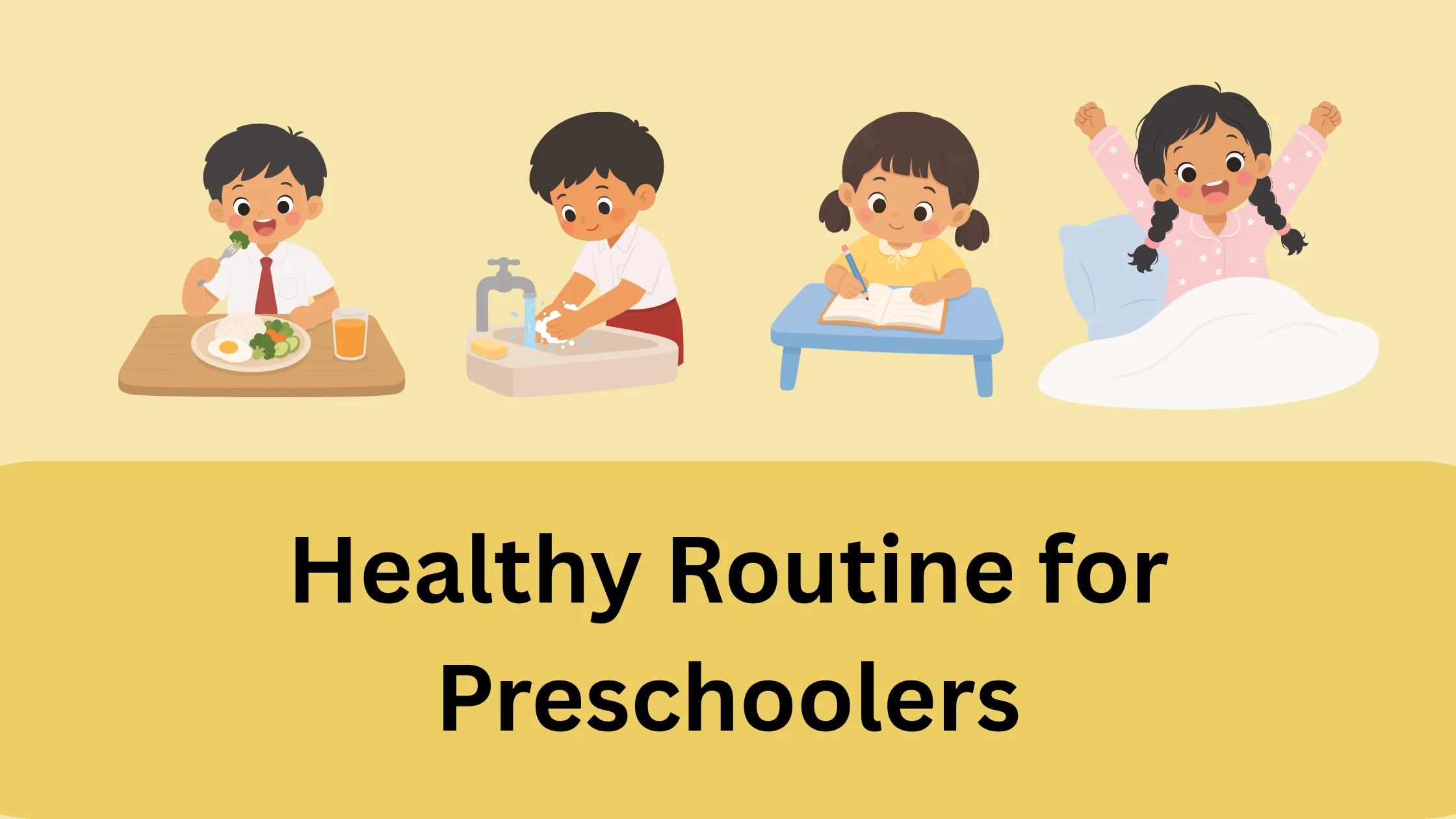 daily routine for kids