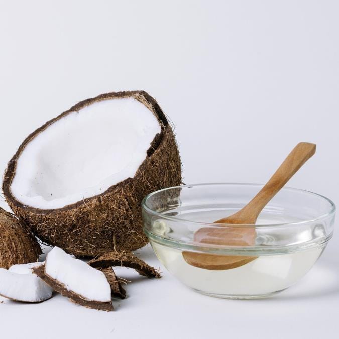 DIY coconut oil mask