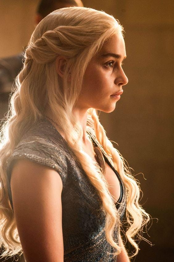 Daenerys braided hairstyle