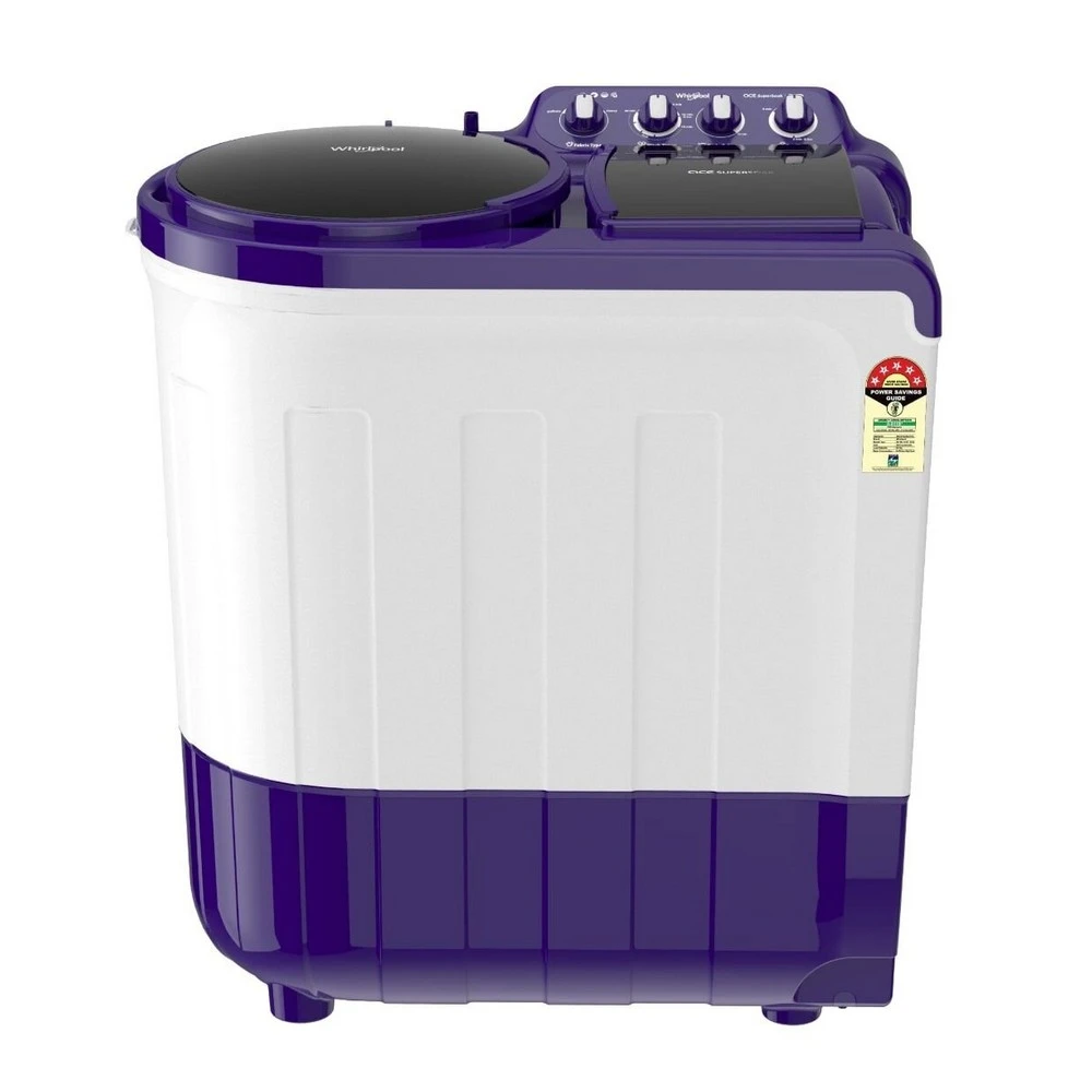 Whirlpool Supersoak 8 Kg Semi Automatic Top Load Washing Machine (Coral Purple)