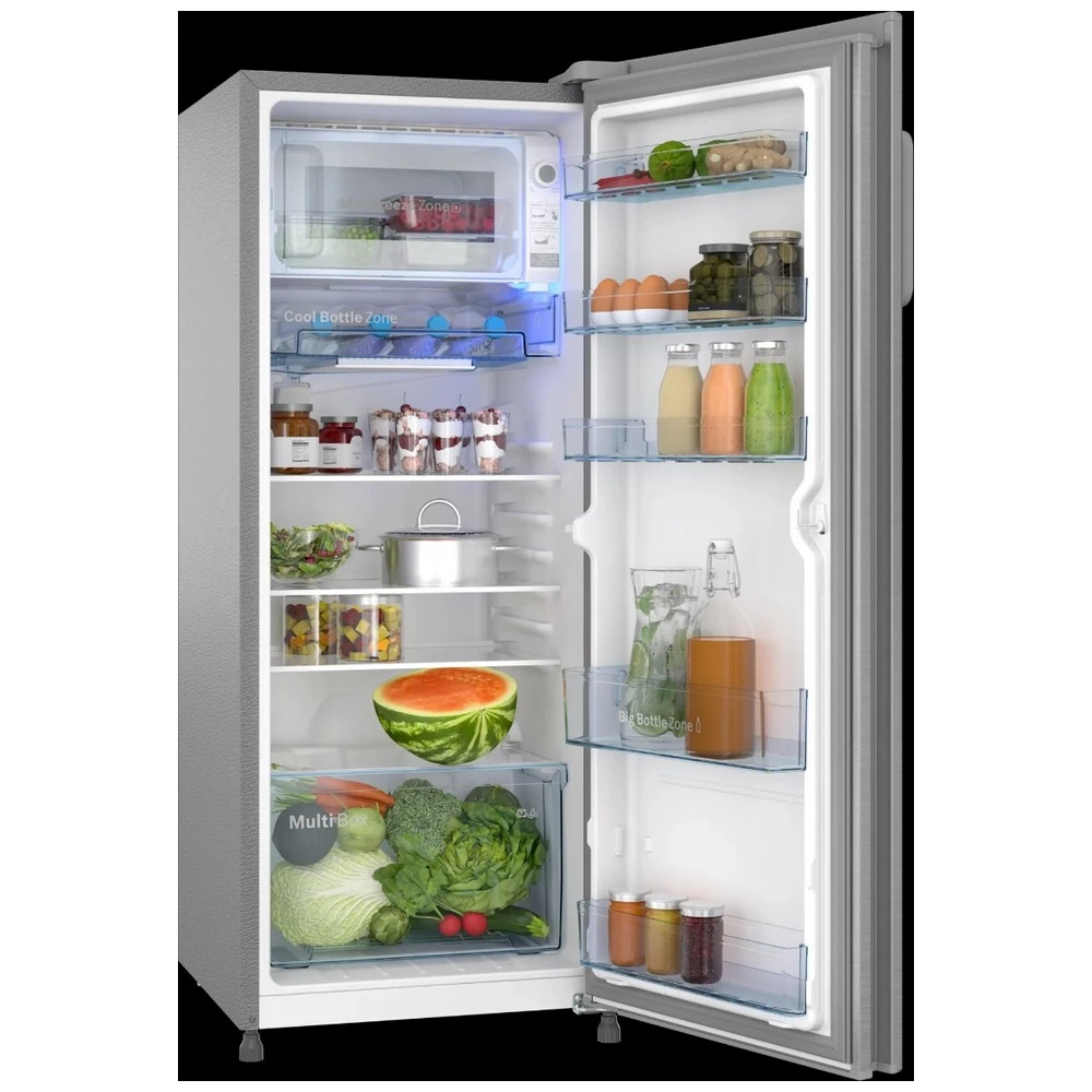 BOSCH 226 Ltrs 3 Star Direct Cool Single Door Refrigerator Steel