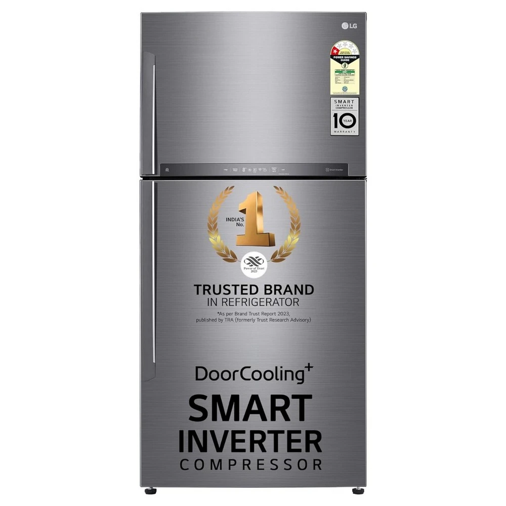 LG 592 Ltrs 1 Star Frost Free Double Door Refrigerator with Smart Inverter Compressor