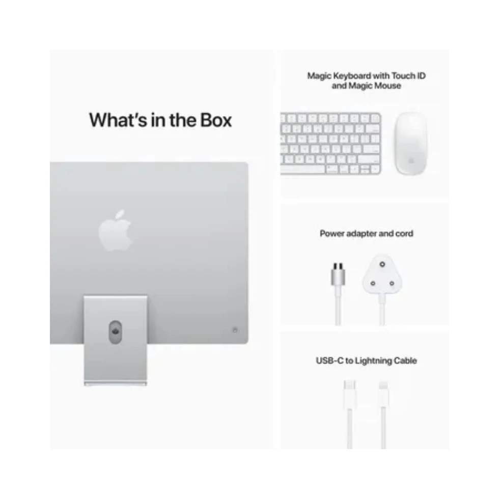 Apple iMac 24 Inch 4.5K Retina Display 2021 (M1 Chip, 8GB, 256GB
