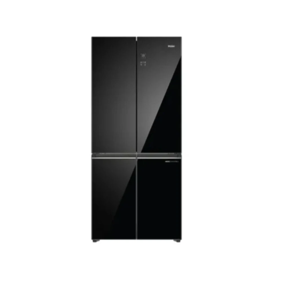 Haier 520Ltrs Side-by-Side Refrigerator – HRB-600KGU1, WiFi Enabled, Black Glass