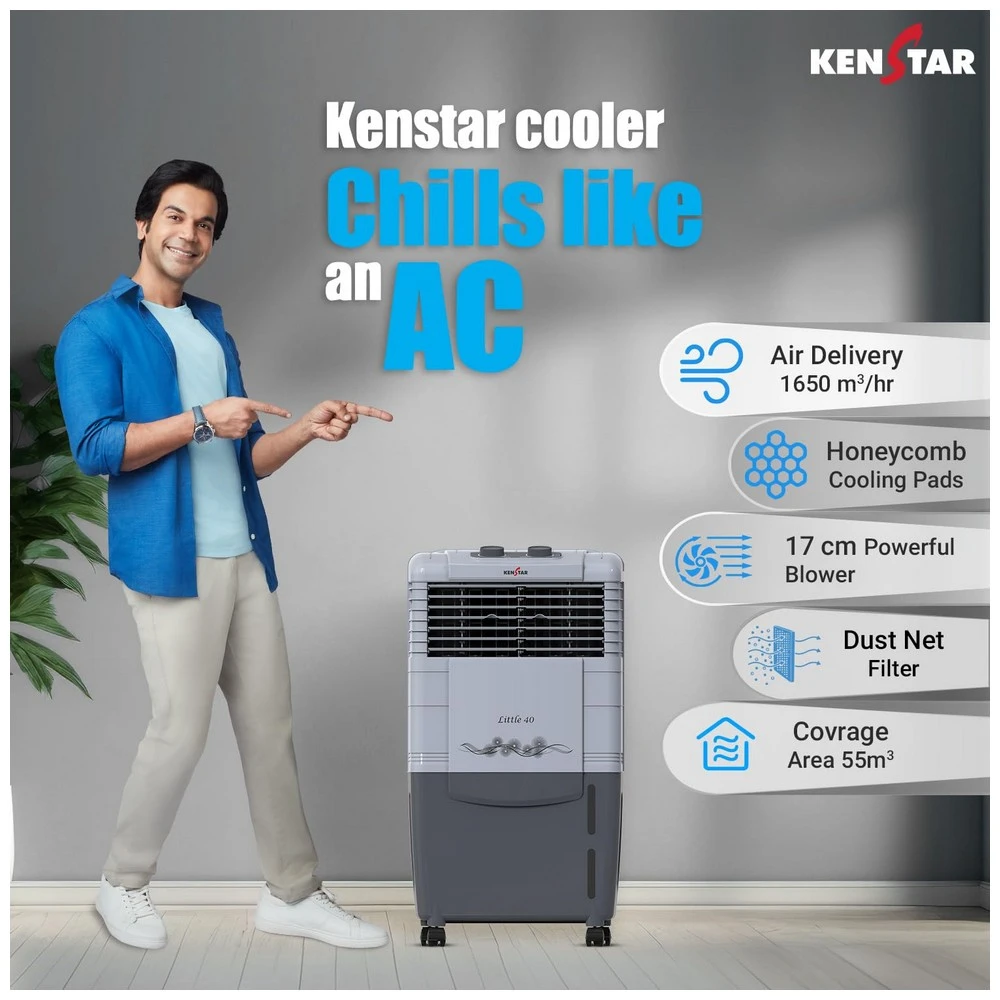 Kenstar Little HC 40 Personal Air Cooler 40L| Available at Viveks