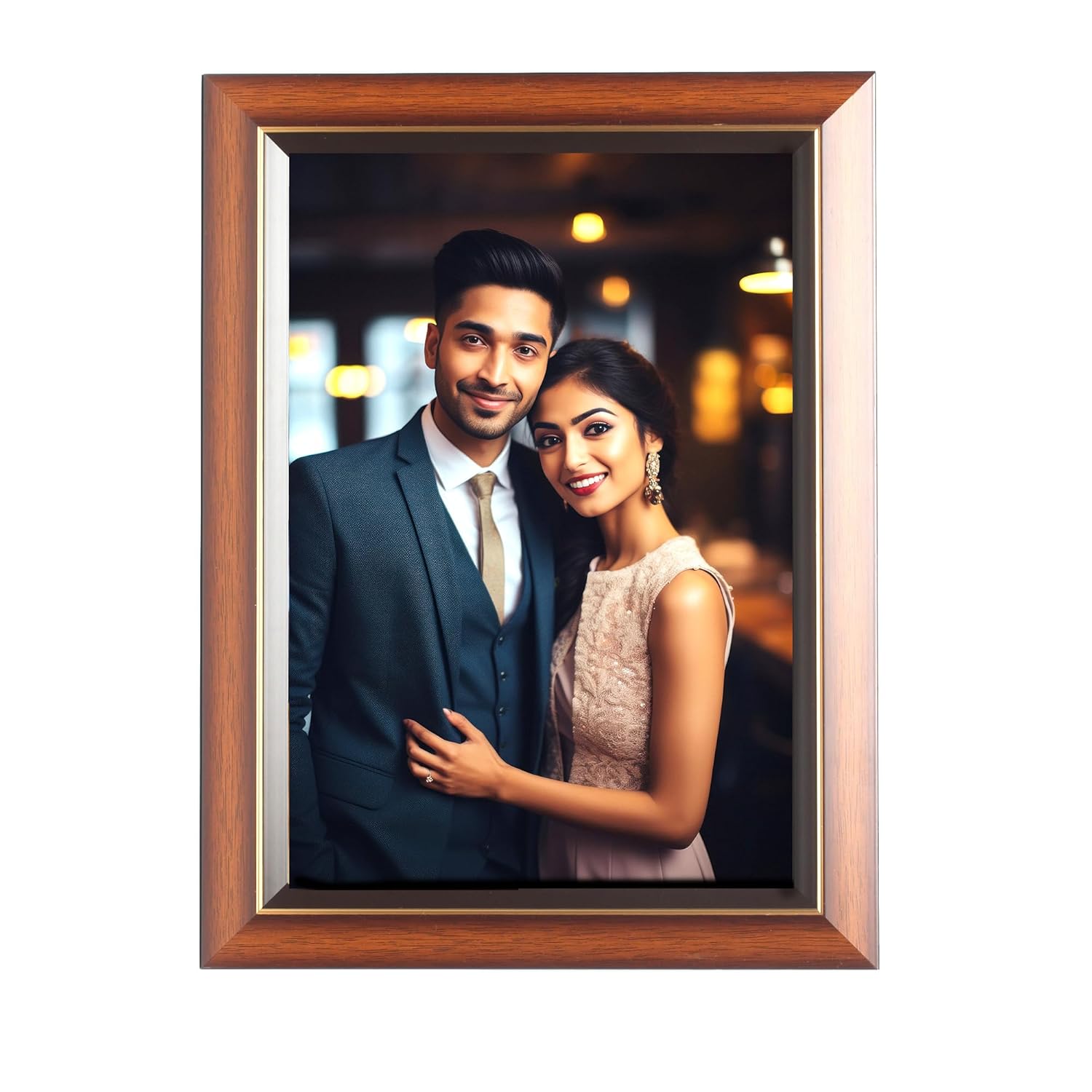 12x18 Gold Strip Photo Frame