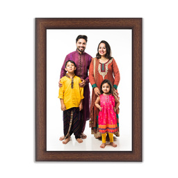 Brown A4 Size Photo Frame (Teakwood Theme)