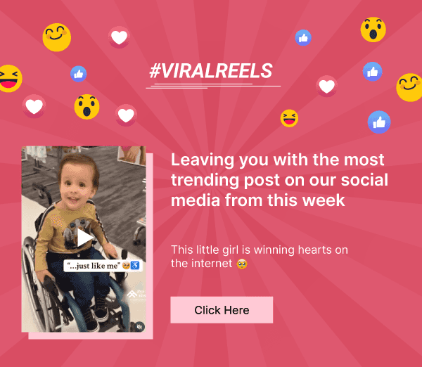 #ViralReel. Leaving you with the most trending post on our social media from this week. This little girl is winning hearts on the internet. Click here to see.