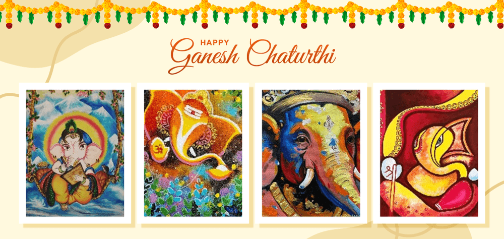 Ganesh Chaturthi special painting edition.
